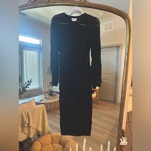 Lovers and friends dress in black